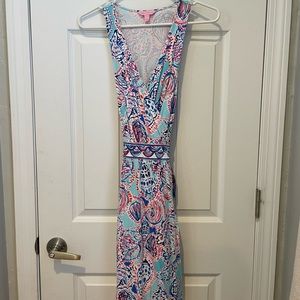 Lily Pulitzer Sea She’ll Wrap Dress - Size Small.